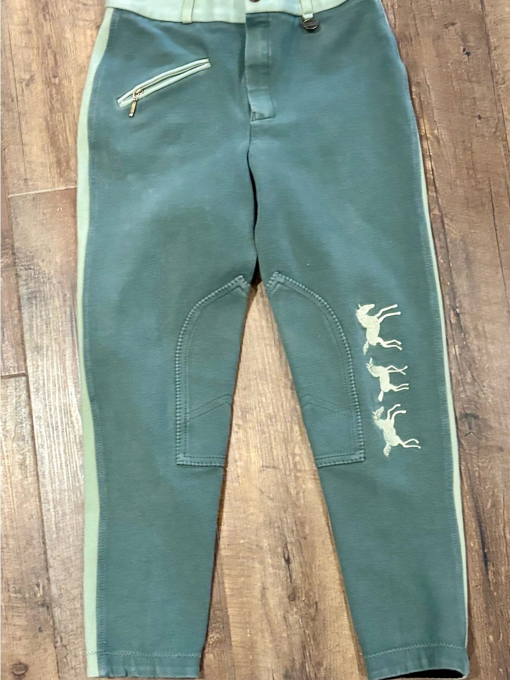 Ovation Riding Breeches with Horse Embroidery